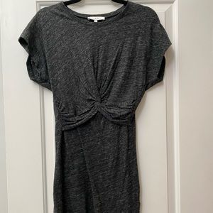 IRO mini knot Tshirt dress